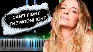 Leann Rimes - Can't Fight The Moonlight Piano Tutorial