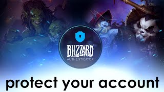 How to prevent your blizzard account getting HACKED?! Battle Net Account