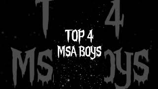 Top 4 MSA Boys | My Story Animated Previously