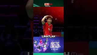 Sial Apa Beruntung Nih 🤣 #huangdongping #arcticopen2024