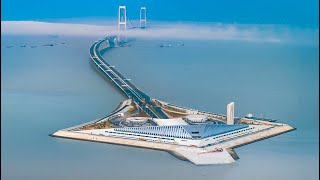 China creates a world engineering miracle - drive along the entire Shenzhen-Zhongshan Link｜4K HDR