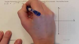 Lesson 5.6 Finding the Inverse of a Radical Function