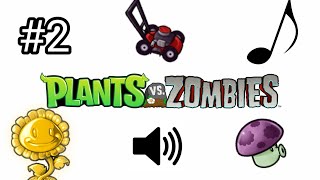 Звуки из Plants vs Zombies #2 | Растения против зомби звуковые эффекты