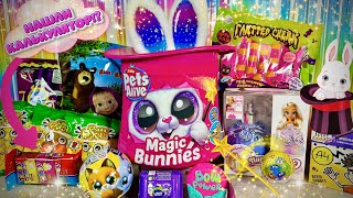 Mix Сюрпризов! Pets Alive Magic Bunnies Zuru! Нашли Заветный калькулятор в Toy Box?! Plushy Pets