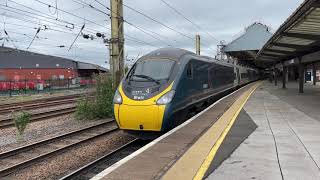 Avanti Westcoast 390129 Brett City of Stoke on Trent Leaving Preston Sunday 21st April 2024