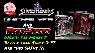 Silverhawks:  Quicksilver and Mon-star Ramen Toys Review