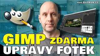 Gimp - možnosti editace fotek (základy jak upravovat fotky)