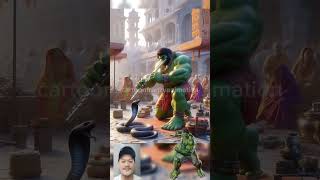 Superheroes but india with snake 💥 all character #marvel #avengers #superhero #superheroes #dc