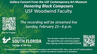 USF Woodwind Faculty: Honoring Black Composers