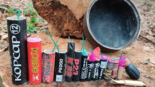 ✅🔥BIG Firecrackers vs Pot 💥 ЭКСПЕРИМЕНТ: ПЕТАРДА КОРСАР 16 vs КАСТРЮЛЯ🔴Что с ней будет после ВЗРЫВА?