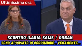 Salis Contro Orban " Fischi e Applausi al Parlamento Europeo !