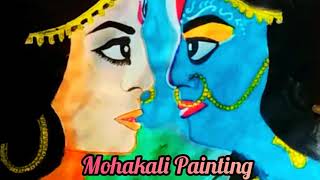 Diwali Painting / Drawing of Pooja Sharma as Mahakali / #Diwali #shorts #kali