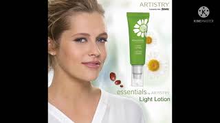 Daily care products (essentials by ARTISTRY gel cleansers&light lotion review.