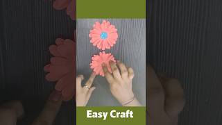 Easy craft flower #trending #diy #shortvideo #shorts #short #subscribe #youtubeshorts #ytshorts#art