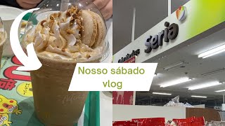 Mostramos nosso sábado para vocês|Loja de 100 ienes| Experimentamos a nova bebida do McDonald’s