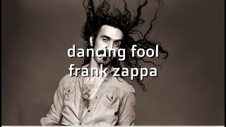 Frank Zappa Dancin’ Fool#Karaoke #lyrics (Karaoke Version)