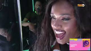 Iza cantando te pegar - PLANTÃO BBB 22