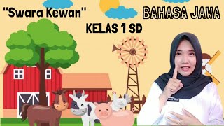 Video Pembelajaran Bahasa Jawa Kelas 1 Materi Swarane Kewan (Pasinaon 1 Lingkunganku Swara Kewan) SD