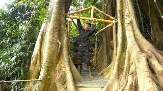 Full Video: 200 Days of Building a Fairytale House. Surviving Rain, Sun and Wind - Bushcraft Alone