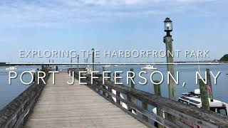 See beautiful Harborfront Park in Port Jefferson, Long Island.  A must see destination!