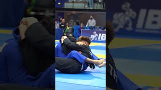 Estrangulamento Campeonato Europeu de Jiu-jitsu 2024 #bjj #ibjjf