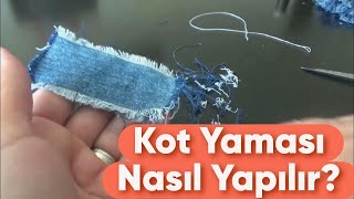 Kot yaması nasıl yapılır? Evde pratik bilgiler