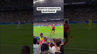 Luka Modric assist & Valverde goal #realmadrid #halamadrid #villarreal #laliga #modric #valverde