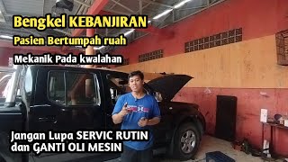 BENGKEL Kebanjiran, sampai kewalahan #mechanical #honda #suzuki #toyota