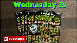 Pa Lottery | Wednesday 3s with Twice as Great 8s!