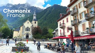 [4K]🇫🇷 Chamonix-Mont-Blanc, France : A Charming Alpine Town in the French Alps 2024