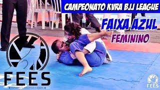 Jiu Jitsu -  Talita Marcelino - Campeonato Kvra BJJ League - Feminino - Faixa Azul