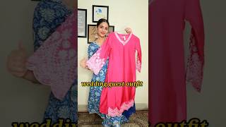 myntra wedding guest outfit| #myntra #fashion #kurtaset #ethnicwear #trendingshorts #indianwear