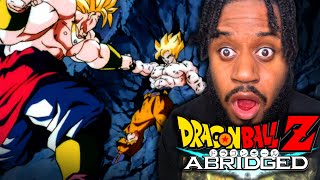 First Time Watching DBZ Abridged Broly - Hilarious Reactions To DBZ Parody Movie | Haitian Senpai