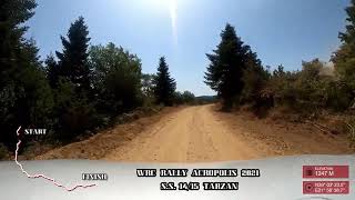 WRC Rally Acropolis 2024 - Roadbook - S.S. Tarzan