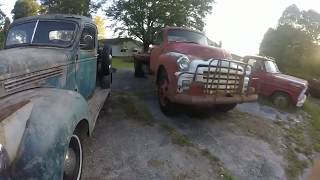 55 gmc prepaint an 54 chevy trk