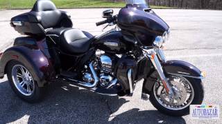 2014 Harley-Davidson Tri-Glide Ultra видео обзор. 2014 Харлей-Дэвидсон Трайк.