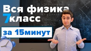 Вся Физика 7 Класс за 15 Минут