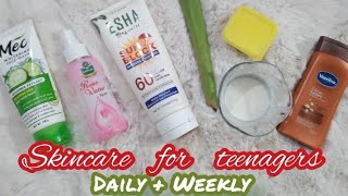 Affordable Skincare routine for teenagers | Simple skincare for teenagers