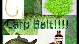 How to make carp bait