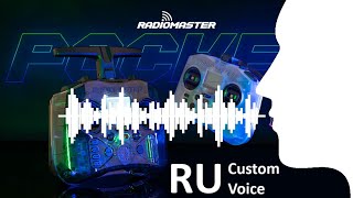 Как сделать озвучку для Radiomaster Pocket