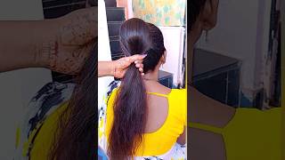 Try this super Big Bun for weddings|#shorts #hairstyles #trending #hairstylehairstyle #hairtutorial