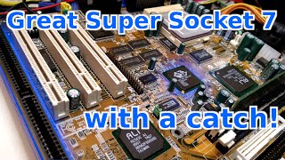 Rescuing an MS-5185 Super-Socket 7 board with on-board ATi Rage PRO and Creative Audio-PCI