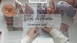 Retos de Ahorro Diciembre 2023 | $1,137 | Ahorro Fácil y Divertido