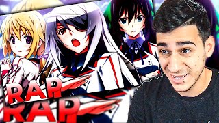 REACCIONANDO a Infinite Stratos (MacoRap) - Danixdcs Ft. 5 Artistas