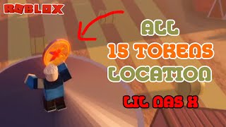 LIL NAS X ALL 15 TOKENS LOCATION | Roblox Lil Nas X