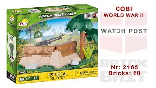 [COBI] Watch Post Speedbuild (WWII Series No. 2165)