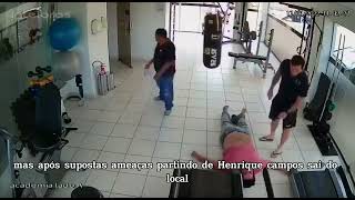 Síndico leva soco no rosto de professor de artes marciais vídeo do homem sendo agredido