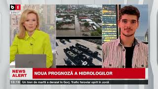 A. TRANDAFIR, CLIMATOLOG, DESPRE PROGNOZELE HIDROLOGILOR PRIVIND DEBITUL DUNĂRII_Știri B1TV_23 sept.