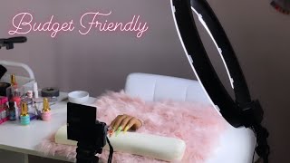 BUDGET FRIENDLY YOUTUBE FILMING SETUP! LIGHTS, CAMERA, TIPS AND TRICKS