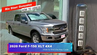 How to Video - Where to find the key code - 2020 Ford F-150 Upgrade and Gadgets # 1